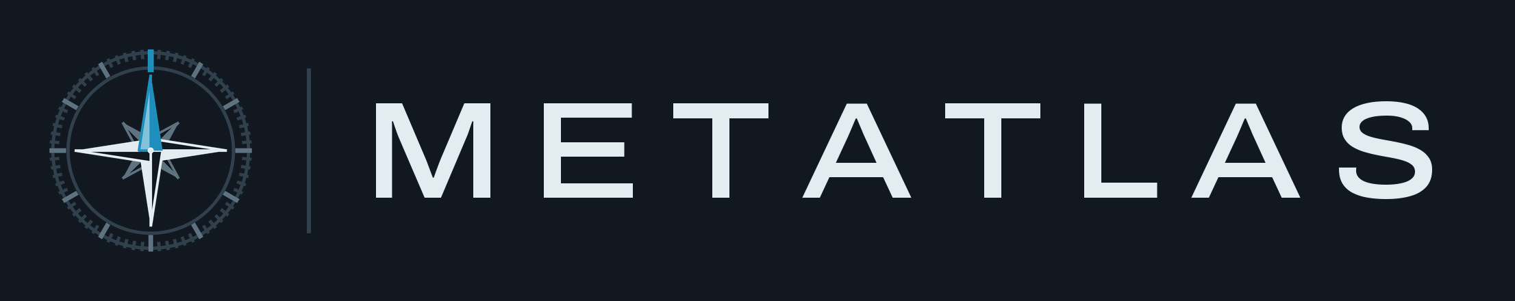The Metatlas logo, for dark backgrounds